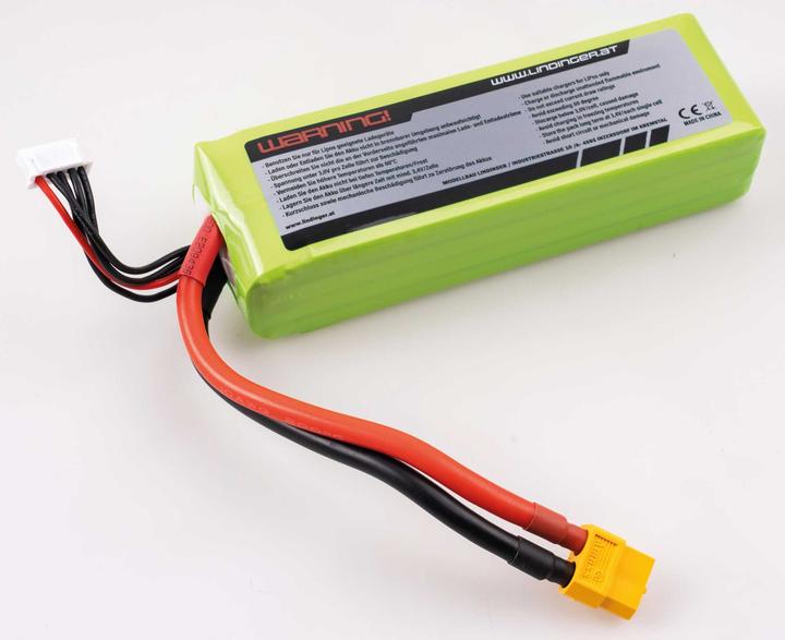 Actual product image Wellpower LIPO AKKU ULTIMA GT II 4200 MAH / 14,8 Volt 4S 40/80C CH5/8 XT-60 (14.80 V, 4200 mAh)