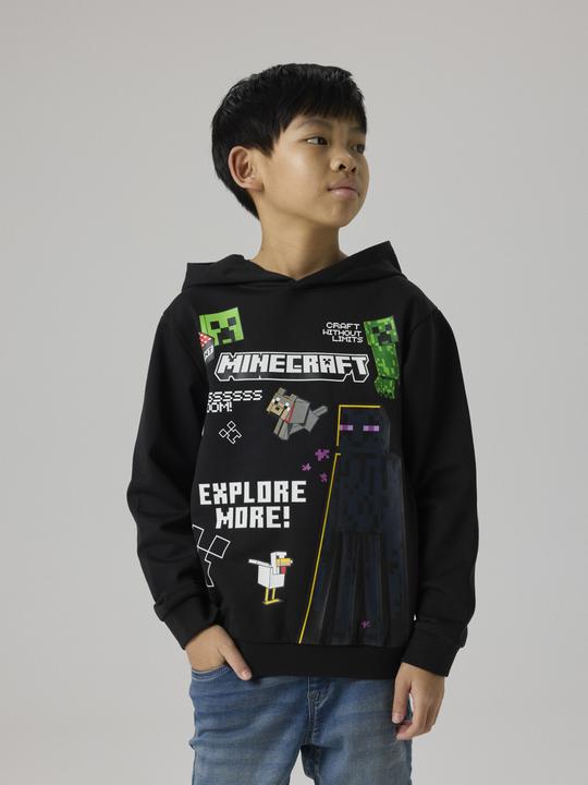 Produktbild Name it Nkmju Minecraft Nreg Swe Wh Noos Bru Bfu (116)
