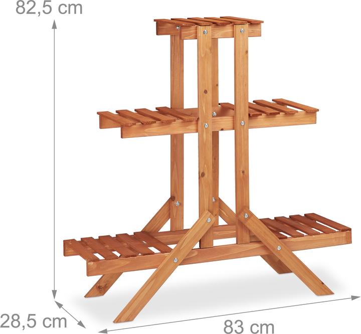 Produktbild Relaxdays Blumentreppe