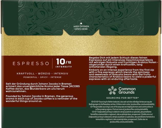 Immagine prodotto Jacobs Espresso Intenso (200 x Porta.)