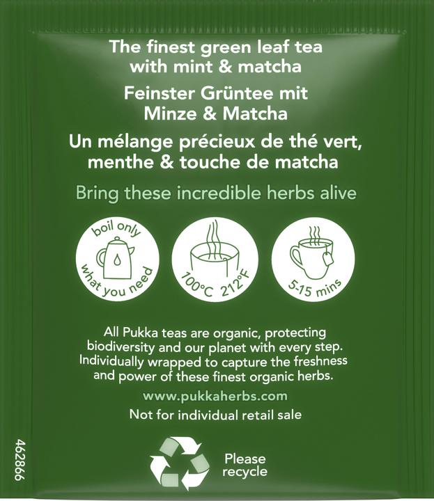 Produktbild Pukka Bio-Tee Mint Matcha Green (30 g)