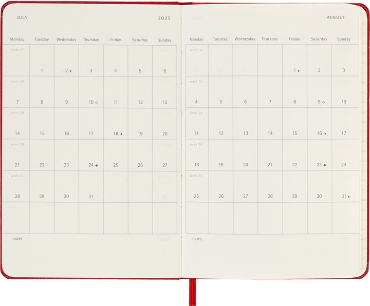 Actual product image Moleskine Notebook (A6, Pocket, English)