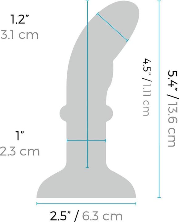 Productafbeelding Earthly Body Anal-Vibrator B-Vibe Blau