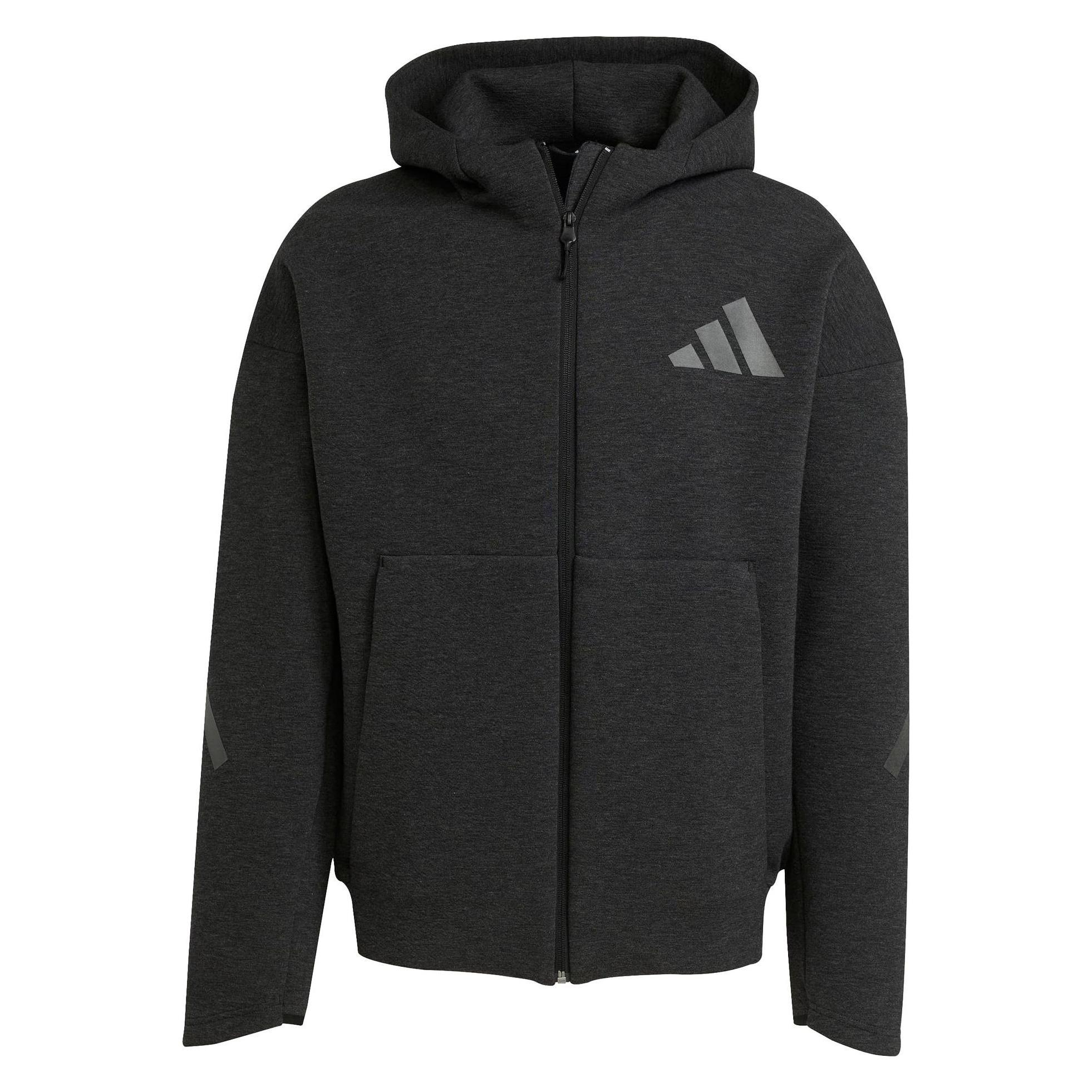 Adidas, Herren, Pullover, Schwarzes Herren-Sweatshirt, Schwarz, (Xs)