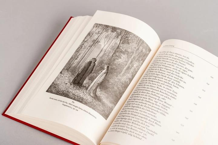 Produktbild Die göttliche Komödie (Illustrierte Iris®-LEINEN-Ausgabe) (Deutsch, Dante Alighieri, Gustave Doré, Karl Witte, 2015)