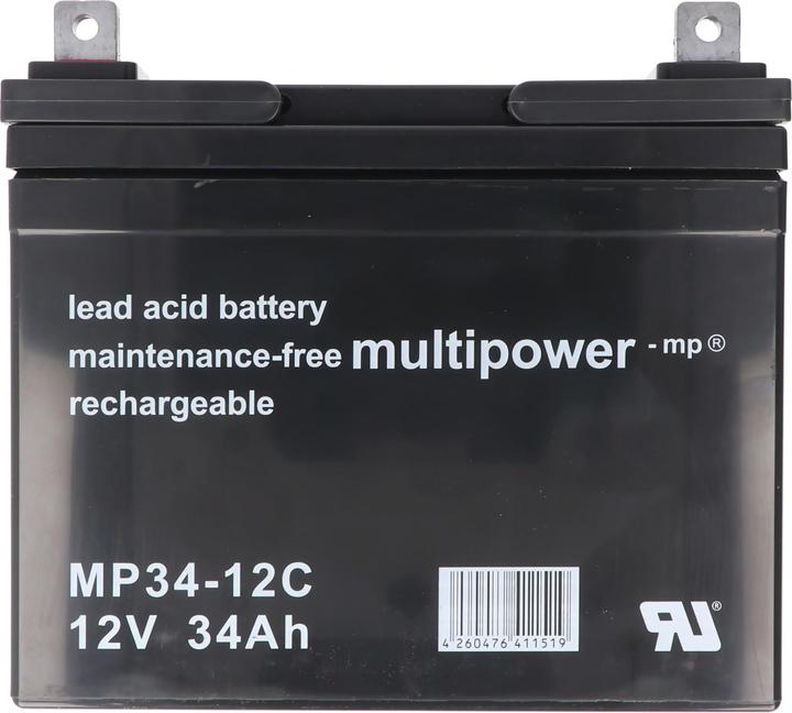 Produktbild Multipower Akku MP34-12C (12 V, 34 Ah)