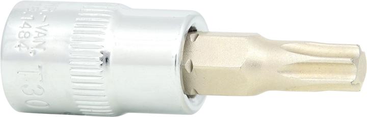 Actual product image KS Tools 1/4 CHROMEplus® Bit socket TX. T30 918.1484