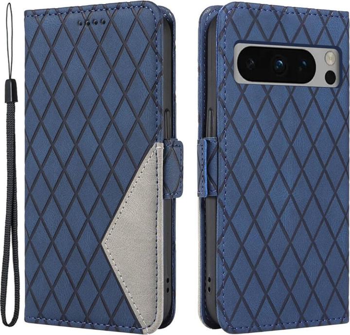 Immagine prodotto Cover-Discount Google Pixel 8 Pro - Custodia a rombi blu (Google Pixel 8 Pro)