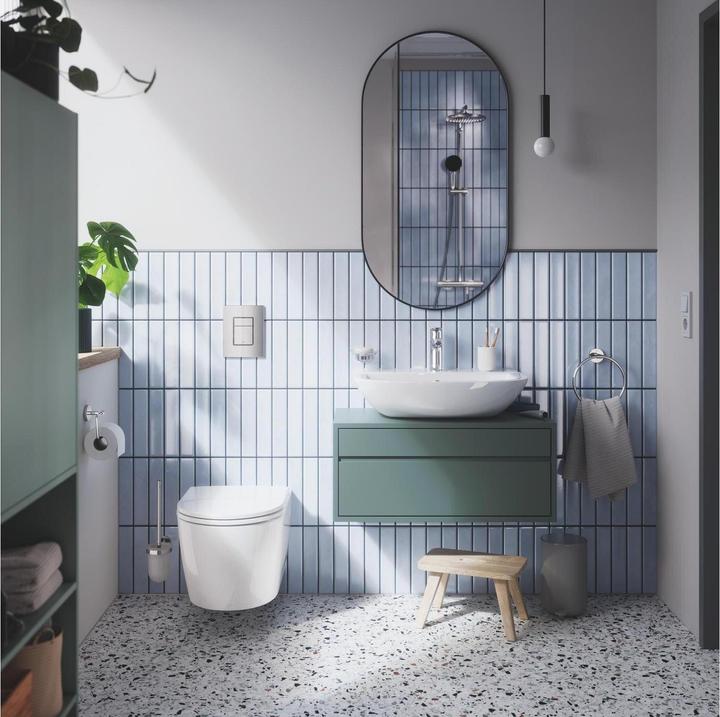 Immagine prodotto Grohe Start Cosmopolitan QuickFix porta carta per WC, adesivo, cromo