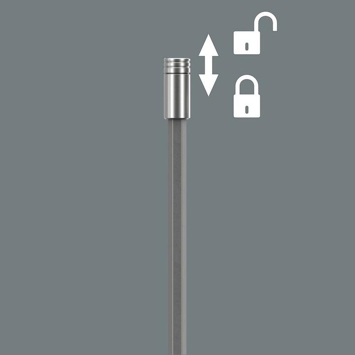 Image du produit Wera Kraftform Kompakt 27 XL Universal 1 (Croix Pozidriv PZ, Rond à six pans creux avec goupille de sécurité (TR))