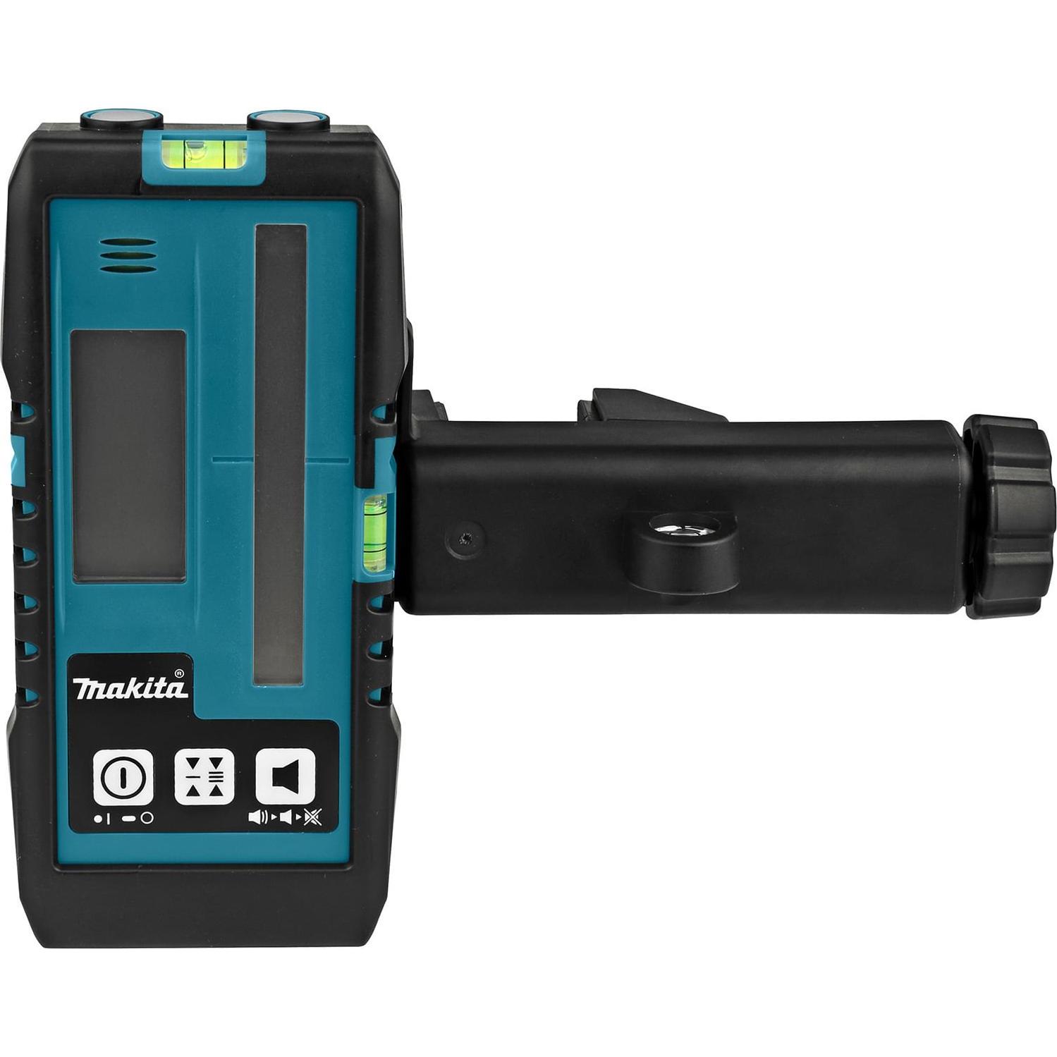 Makita, Laser lineare, LE00855702 Bersaglio laser elettronico + morsetto Rosso + Verde SK105 e SK106