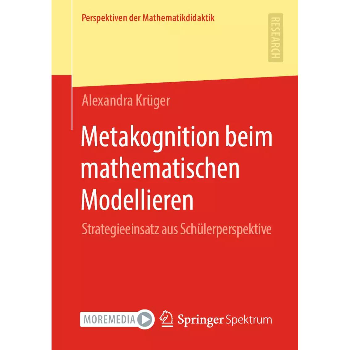 Metakognition beim mathematischen Modellieren, Fachbücher von Alexandra Krüger