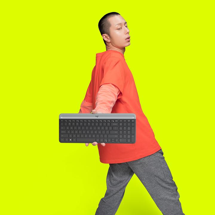 Actual product image Logitech MK470 Slim (NL, Wireless)