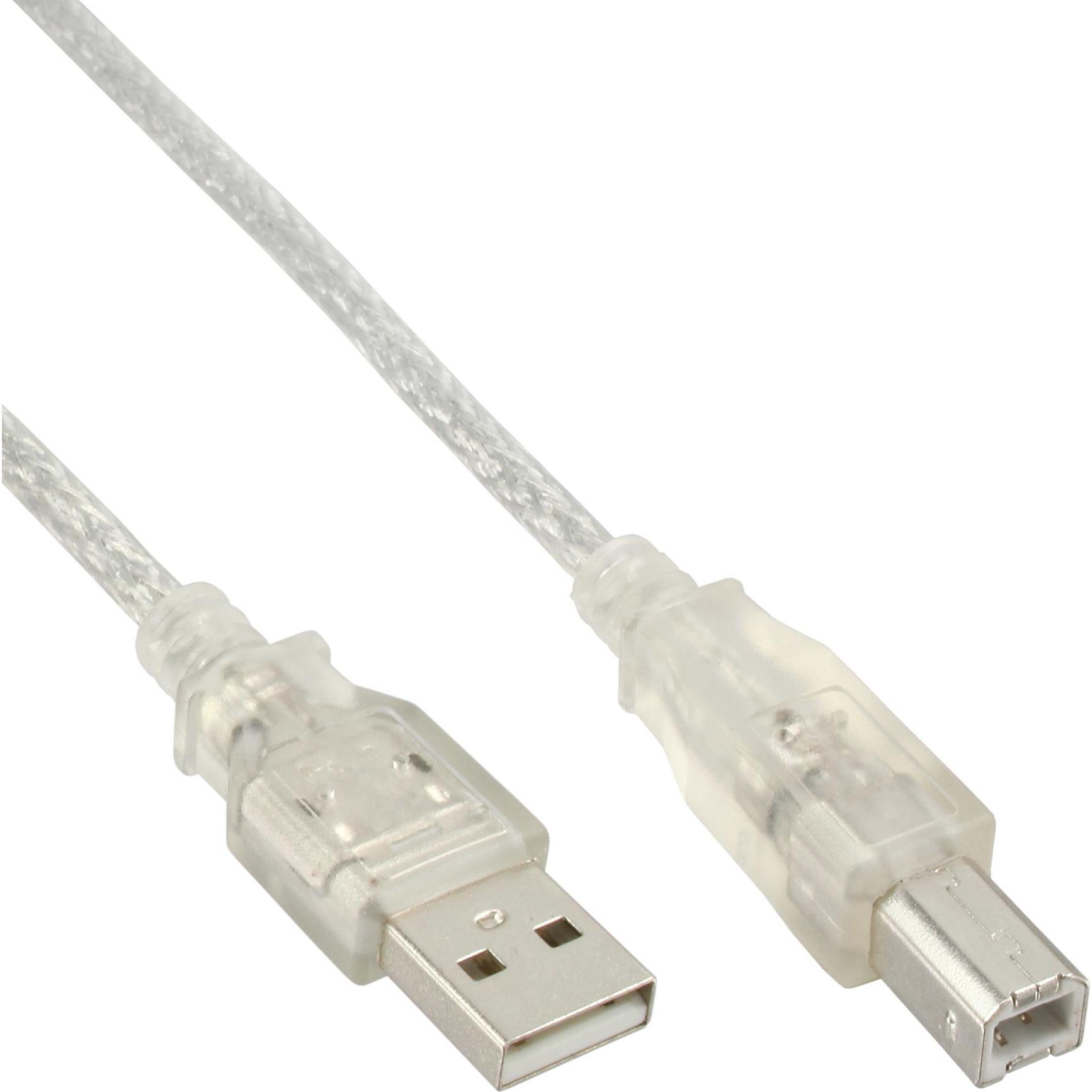 InLine USB 2.0 Kabel (1 m, USB 2.0), USB Kabel