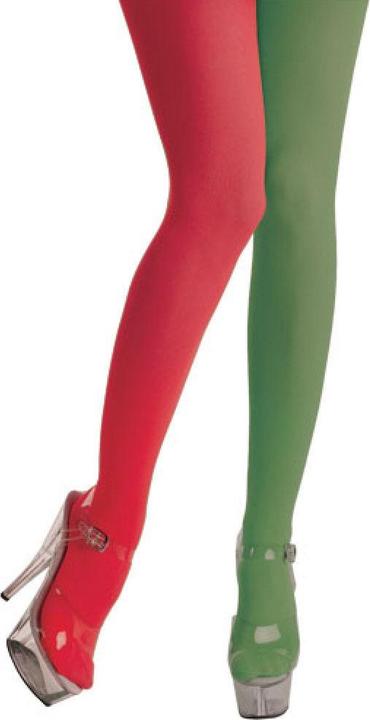 Produktbild Wicked Damen Strumpfhose grün-rot