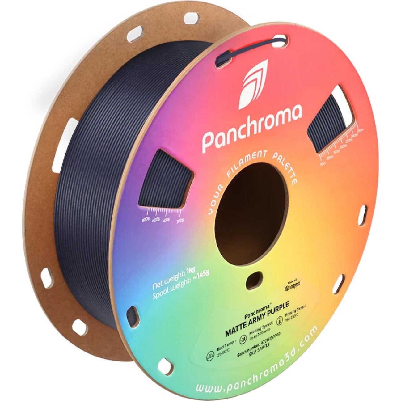 Polymaker Panchroma™ PLA Matte Army (PLA, Grün), 3D Filament, Grün