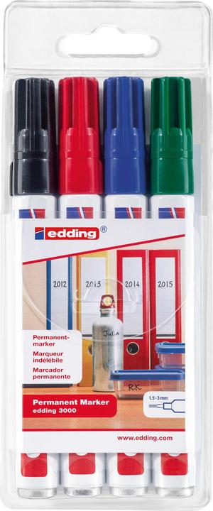 Edding 3000 (4x)