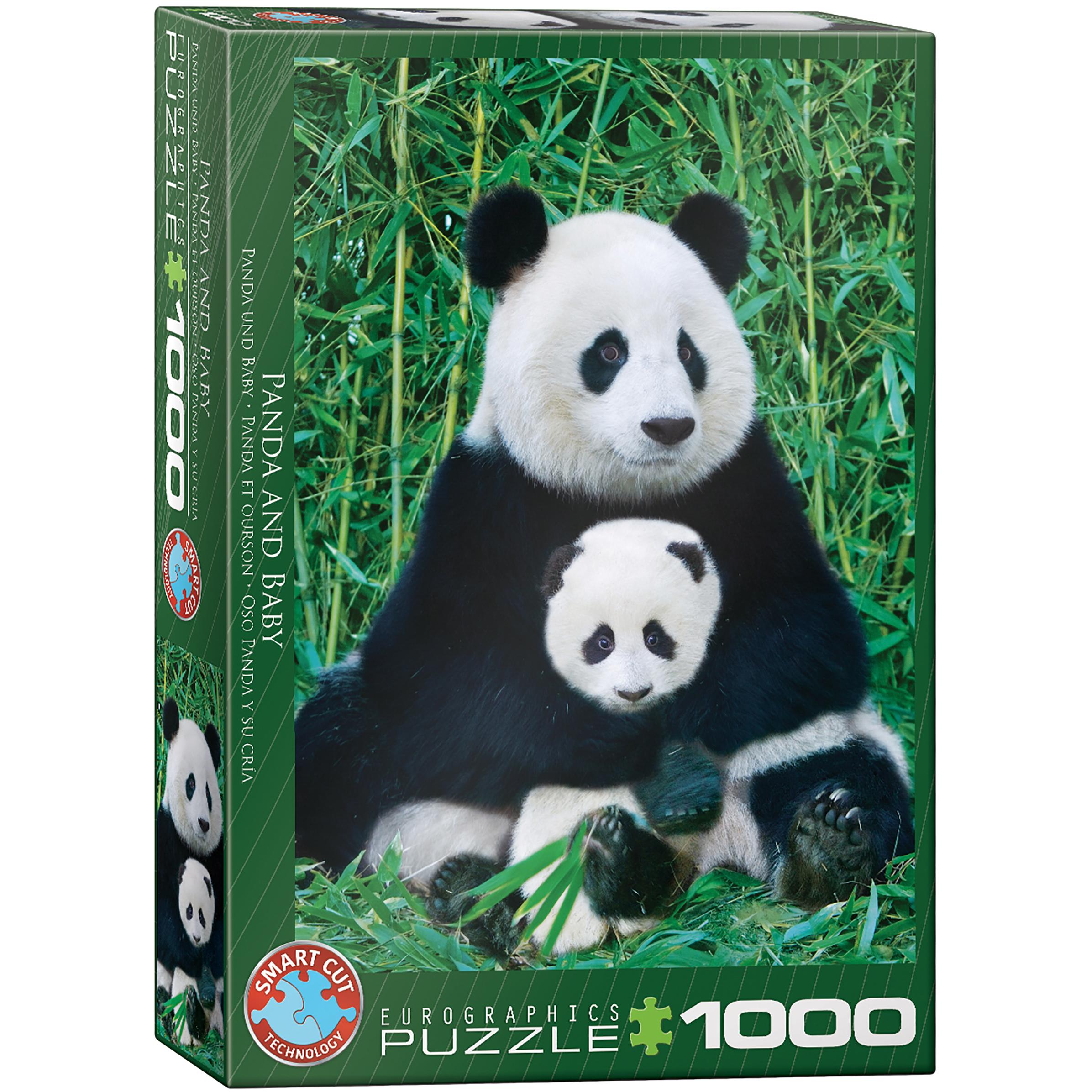 Eurographics Panda und Baby (1000 Teile)