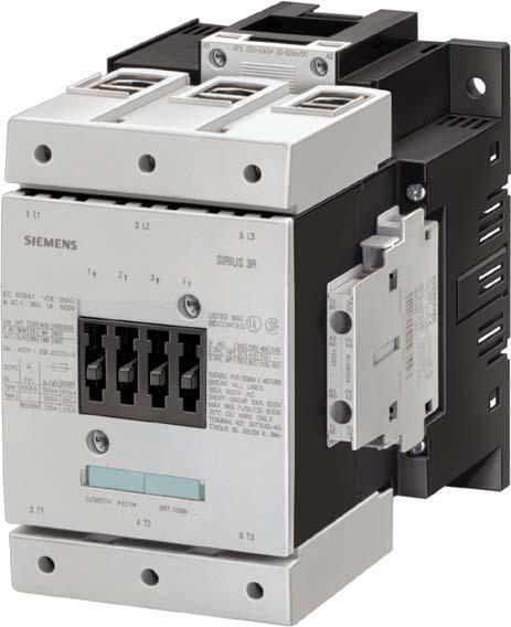 Image du produit Siemens CONTACT,3 PÔLES,S6,400VAC,55KW
