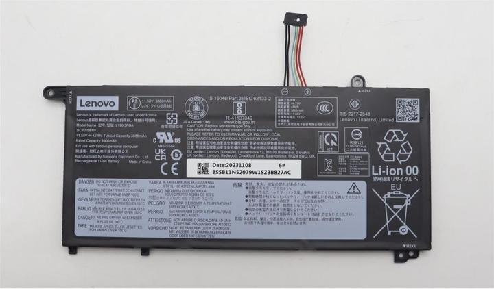 Produktbild Lenovo BATTERY 3cell 45Wh (3 Zellen, 3886 mAh)