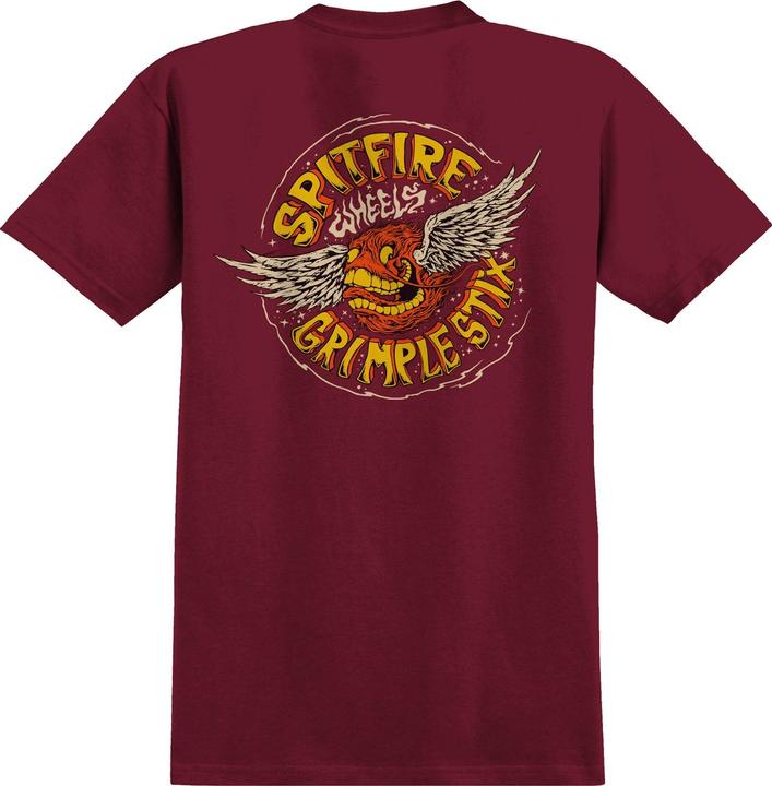 Actual product image Spitfire Flying Grimple T-Shirt (S)
