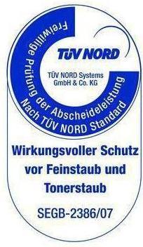 Produktbild tesa CLEAN AIR Feinstaubfilter S für Laserdrucker