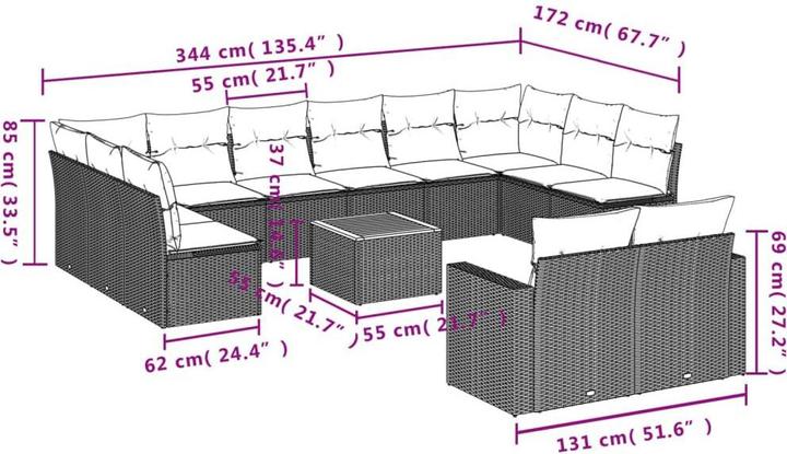 Produktbild vidaXL Lochlan