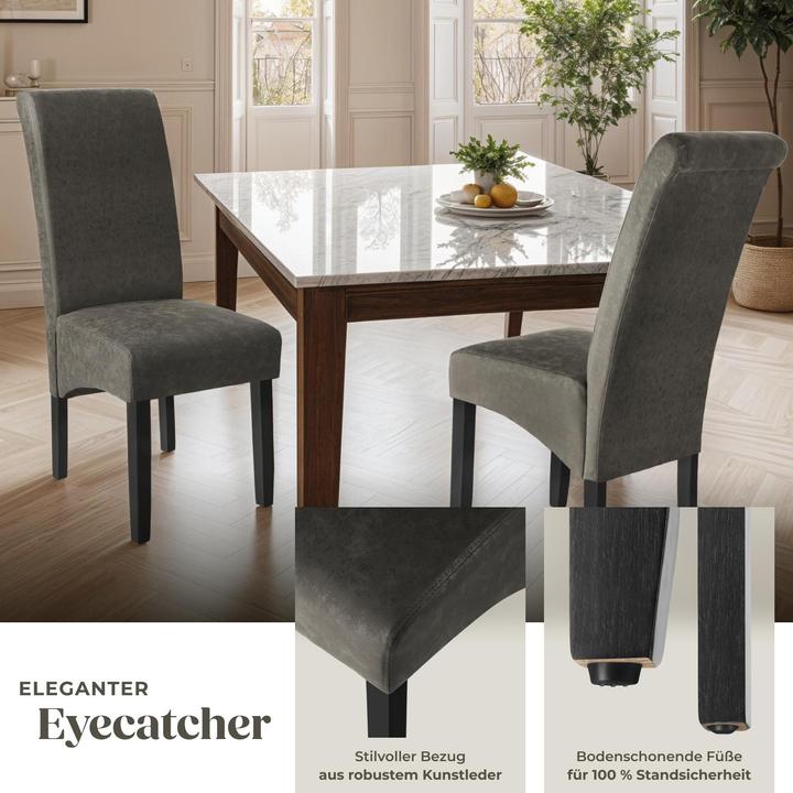 Image du produit tectake Esszimmerstuhl