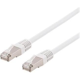 Deltaco patchkabel - 1 m - hvid (CAT6, 1 m), Netzwerkkabel
