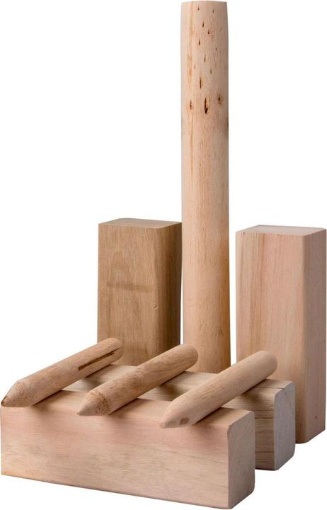 Produktbild Eddy Toys Kubb - Wikingerspiel (1 - 6 Spieler)