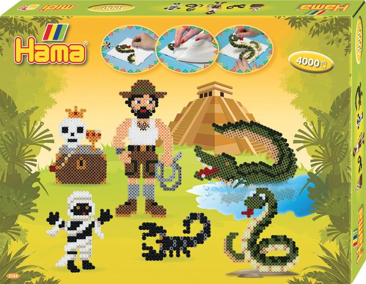 Hama Perlen Paquet cadeau. Aventure 4000 pièces