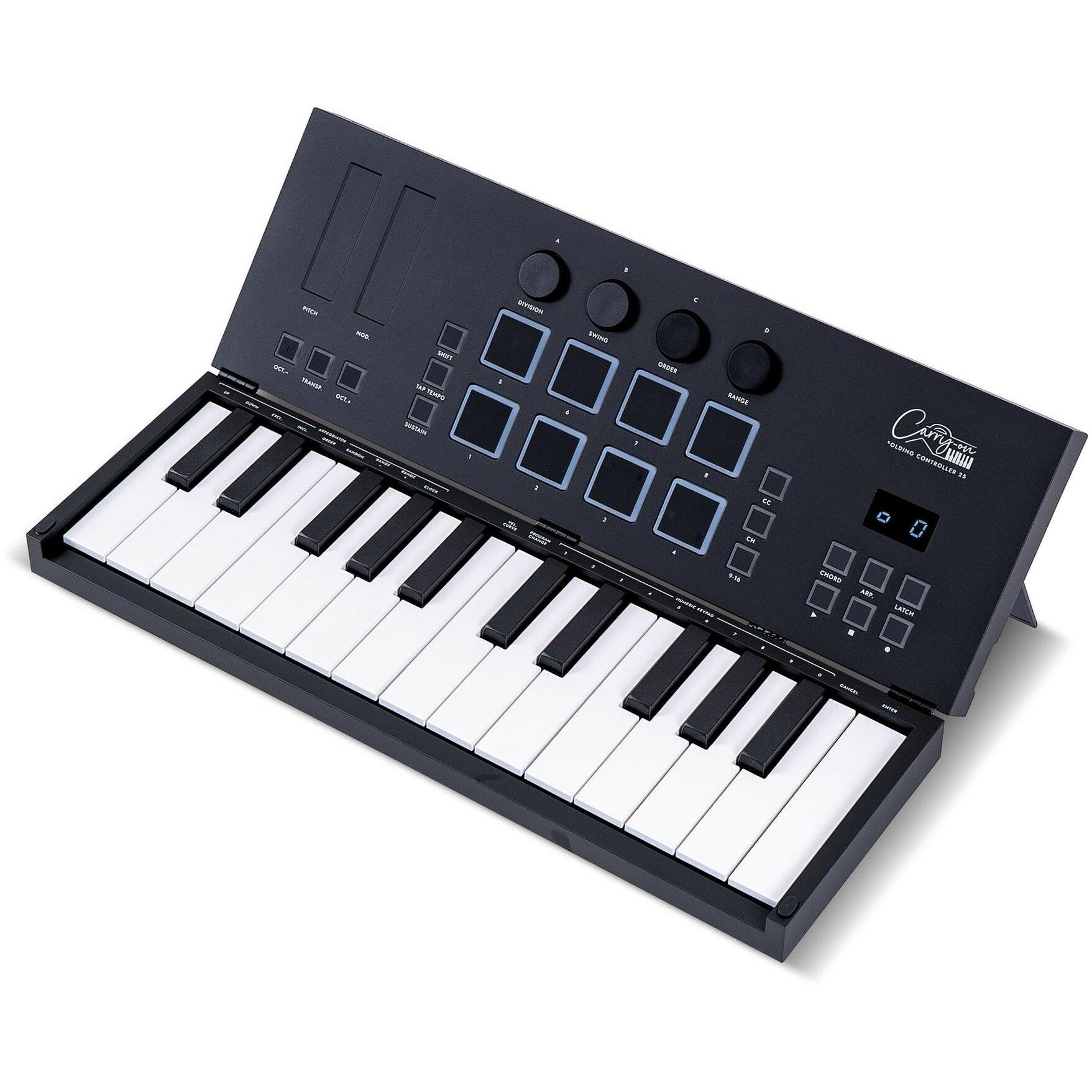 Carry-On Controller Midi pieghevole 25 - Nero (Tastiera), Controller MIDI, Nero