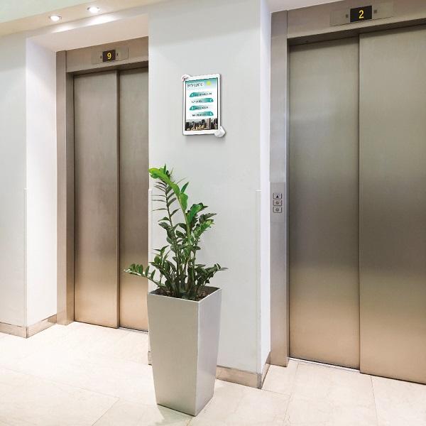 Produktbild Barkan Tablet Wandhalter 7-14", abschliessbar, weiss