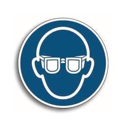 Hein, Segnaletica di sicurezza, 83877 Gebotsschild HEIN 83877 Augenschutz ASR Folie D=100mm