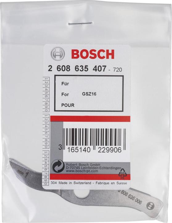 Produktbild Bosch Professional Zubehör Messer gerade bis 1,0 mm, für Bosch-Schlitzschere GSZ 160 Professional