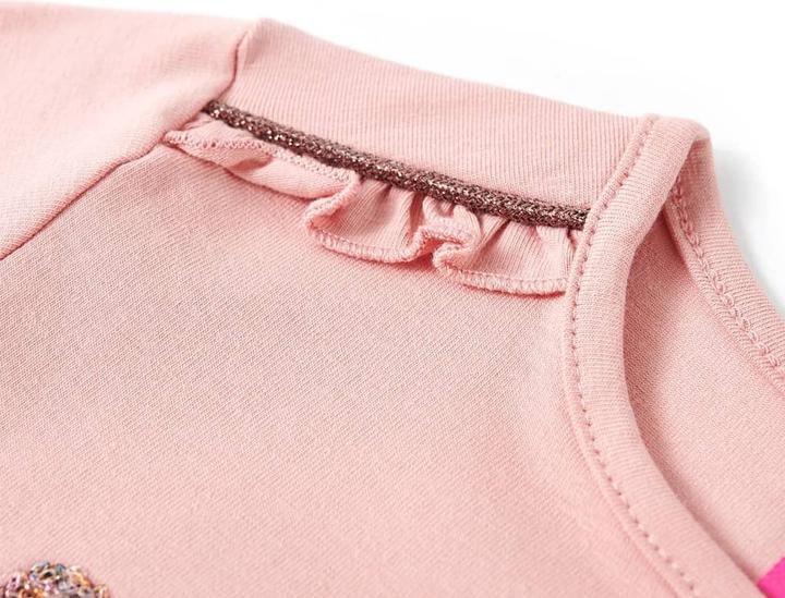 Immagine prodotto vidaXL Camicia da bambino a maniche lunghe rosa chiaro 116,Materiale: 95 % cotone. 5 (116)