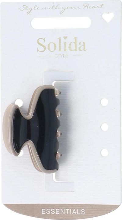 Immagine prodotto Solida Fermaglio per capelli nero/beige