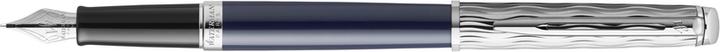 Actual product image Waterman Fountain pen Hémisphère DeLuxe C.C Deep Lacquer F B. (Blue, 1 x)