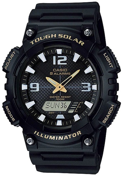 Actual product image Casio SOLAR AQ-S810W-1BVDF Herrenuhr