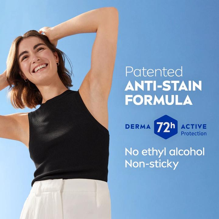 Produktbild NIVEA Solid antiperspirant Black & White Invisible Silk y Smooth 50 ml (50 ml)
