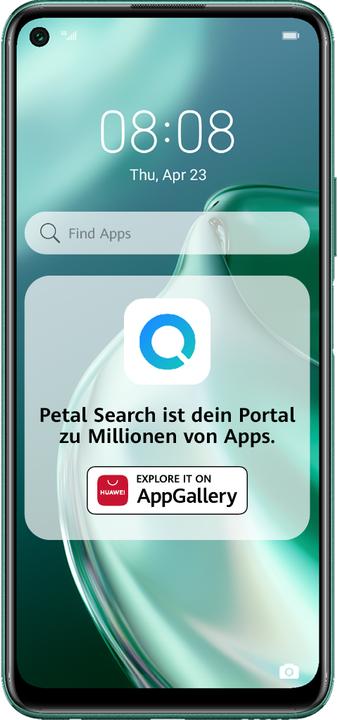 Image du produit Huawei P40 Lite (128 Go, Vert écrasé, 6.40", Double SIM hybride, 4G)