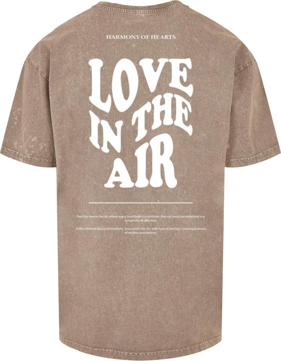 Actual product image Merchcode Love In The Air Acid Washed Heavy Oversize Tee - 136177 (M)