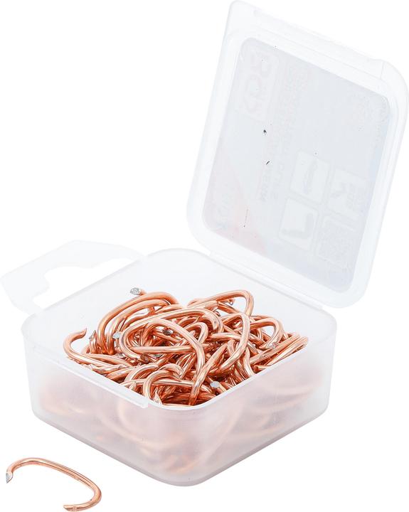 Actual product image BGS Upholstery Clips 100 pcs. (100 Sheets)