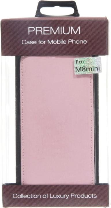 Immagine prodotto OEM Custodia Slim Leather Flip HTC M8 mini rosa (HTC One Mini 2)