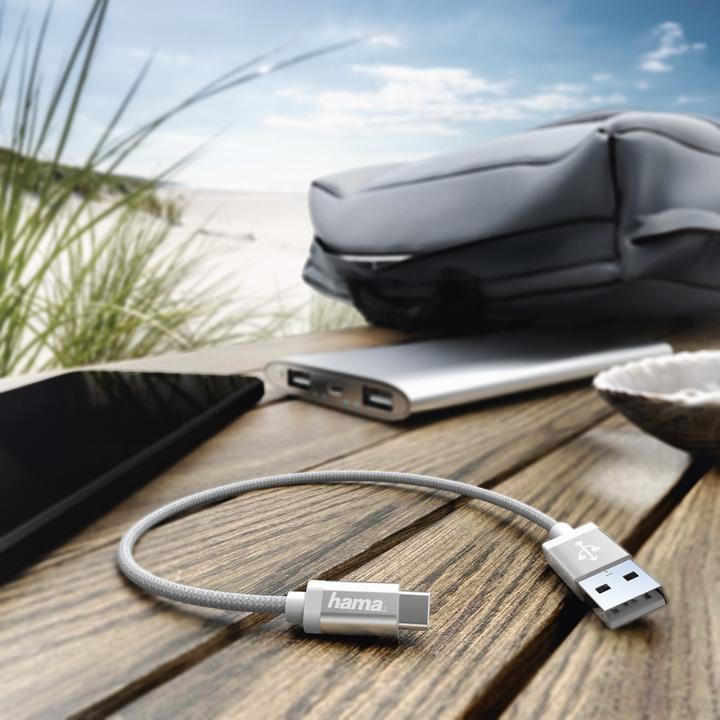 Image du produit Hama USB A - USB Type-C (0.20 m, USB 2.0)