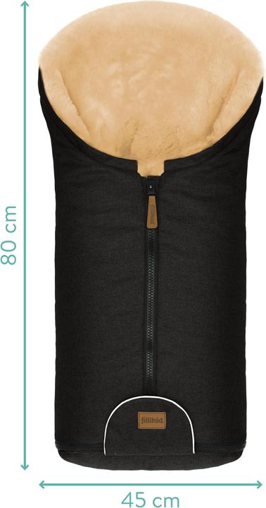Image du produit Fillikid Winterfusssack Moritz ebenholz