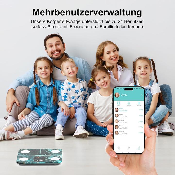 Actual product image Healthkeep Körperanalysewaage (180 kg)