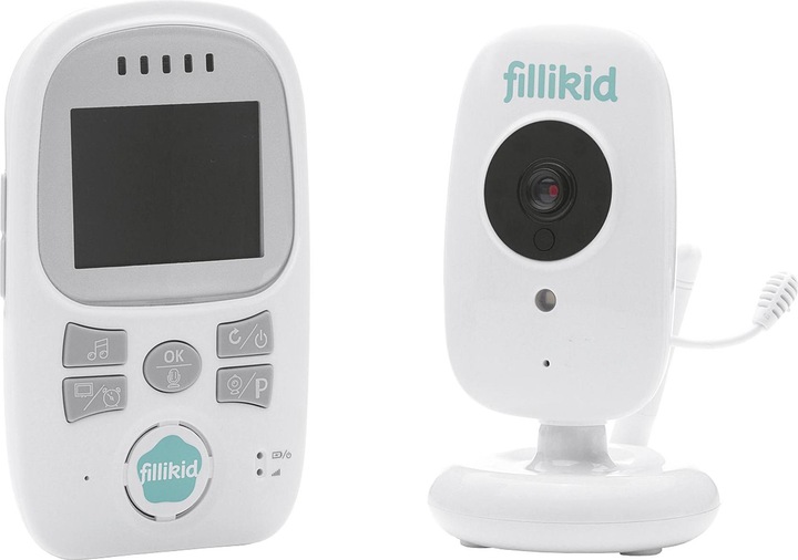 Actual product image Fillikid Baby monitor w.video ws (Video & Audio, 300 m)