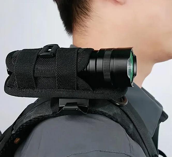 Actual product image Dema Taschenlampe Holster Taschenlampenholster Nylon