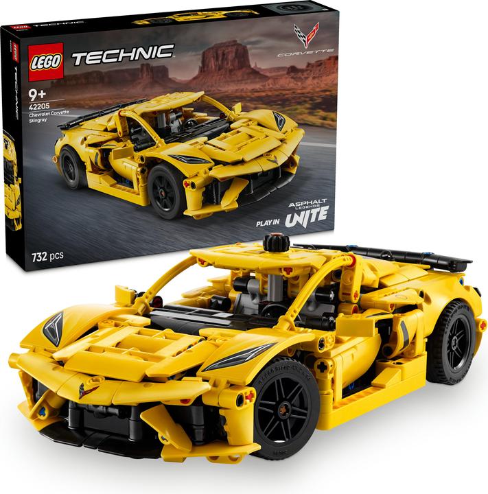 Actual product image LEGO Chevrolet Corvette Stingray (42205, LEGO Technic)